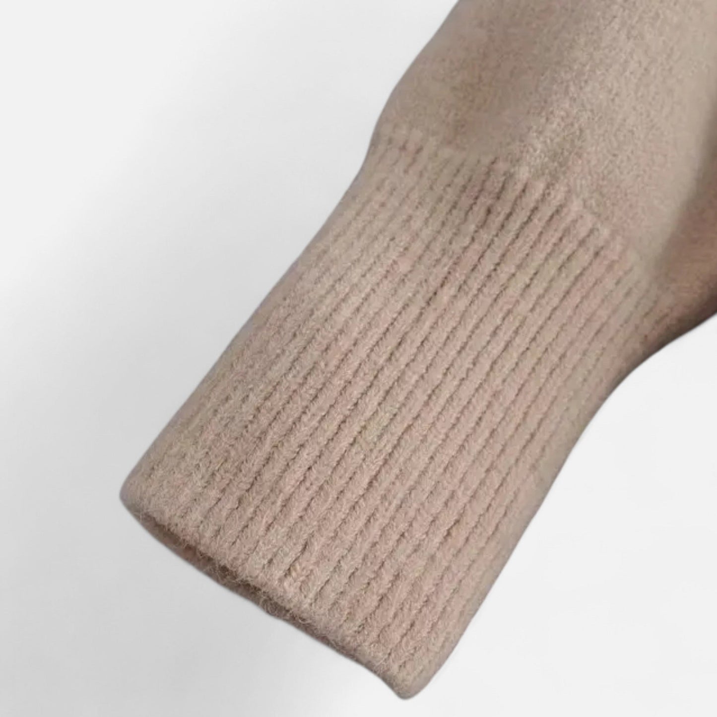 Echwear Women’s Thick Knit Cardigan – V-Neck Autumn Warmth