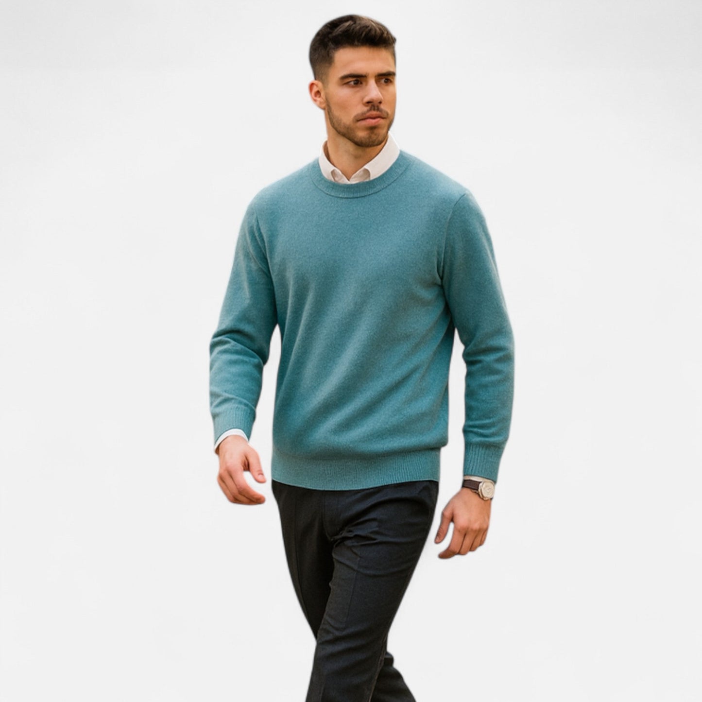 Echwear Men’s Heritage Knit Cashmere Sweater