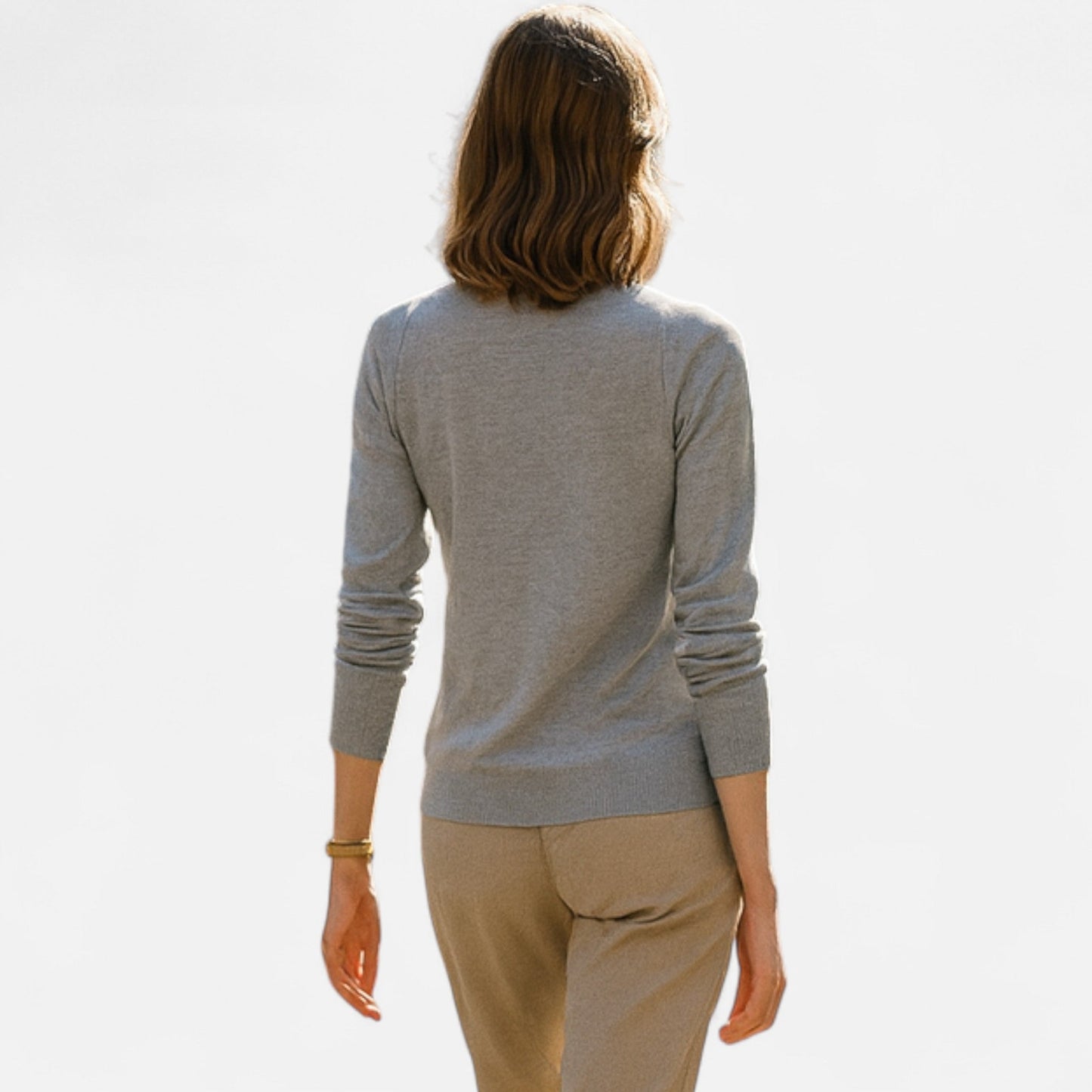 Echwear Women’s Merino Wool Crewneck Sweater