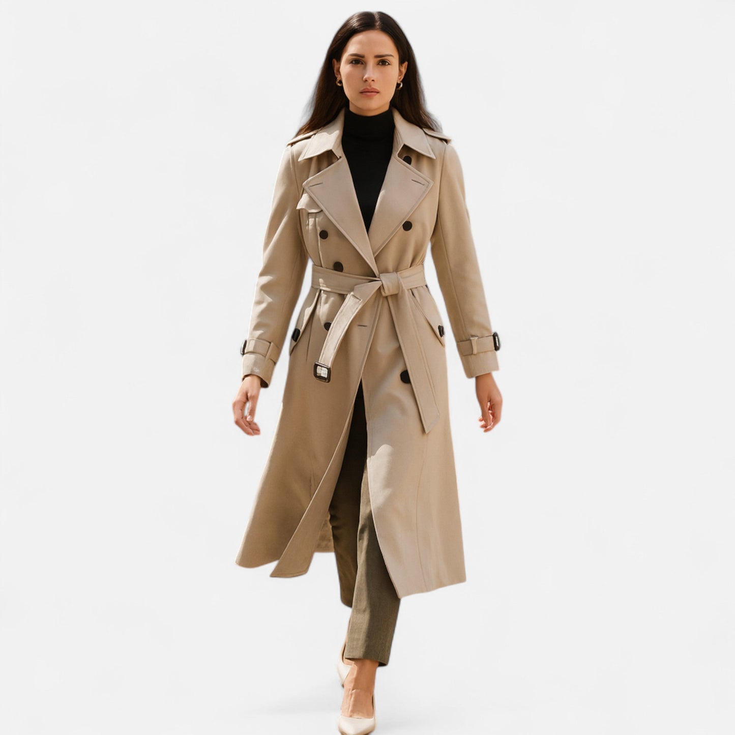 Echwear Women’s Classic Over-Knee Coat