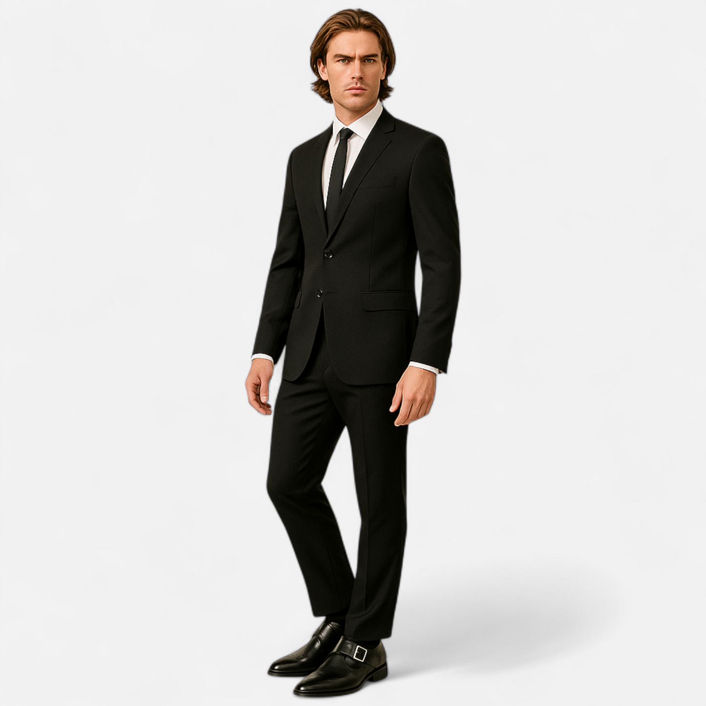 Echwear Men’s Leather Loafer Wedding Shoes