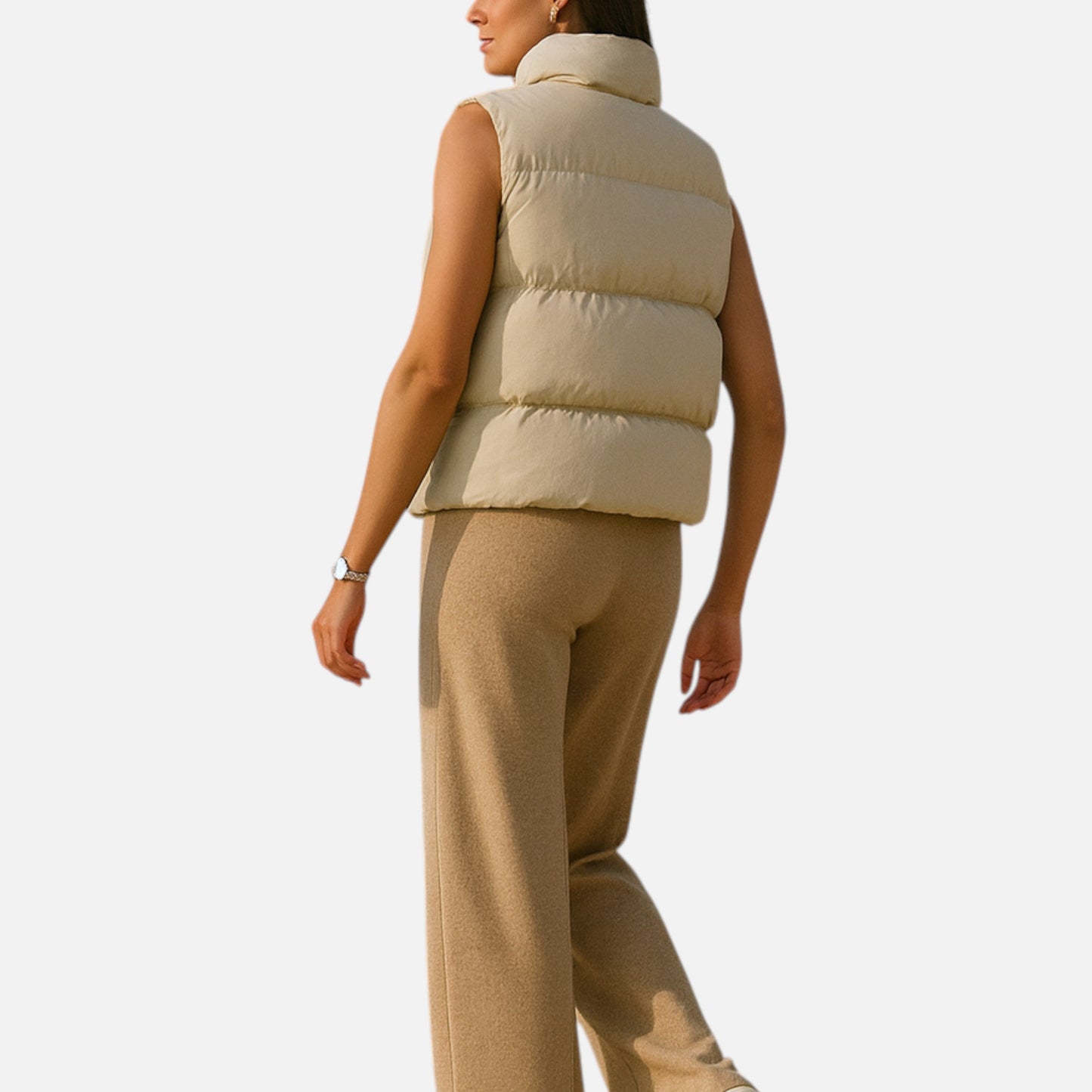 Echwear Women’s Elegant High-Waist Winter Vest