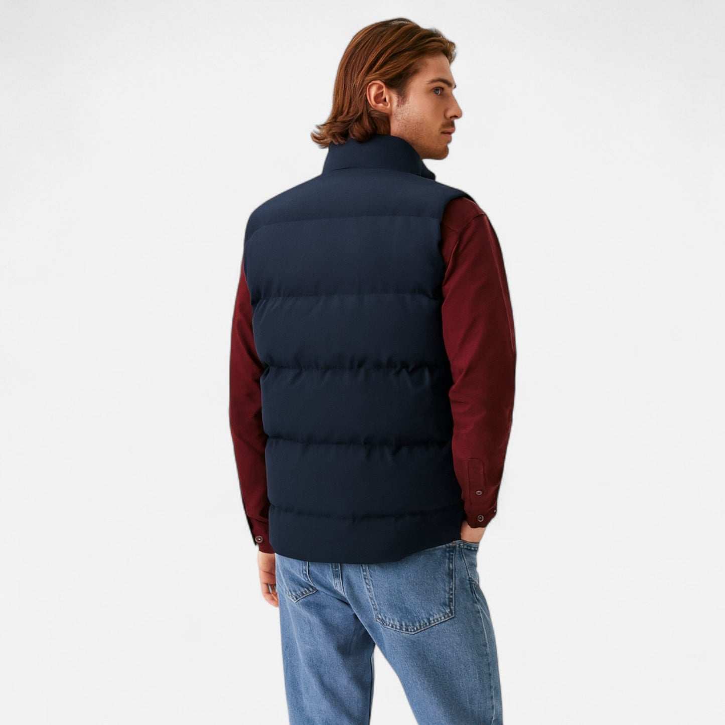 Echwear Men’s Lamb Wool Winter Vest