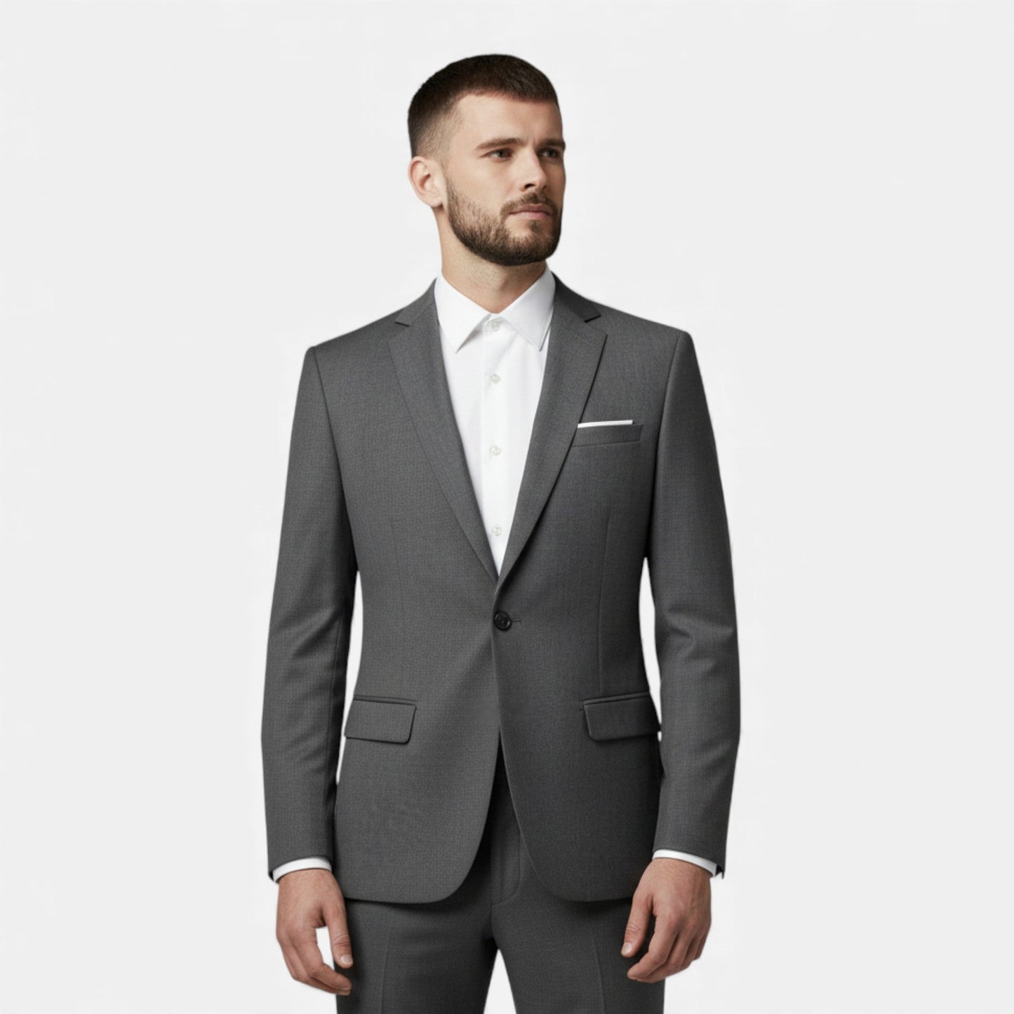 Echwear Men’s Single-Breasted Formal Blazer