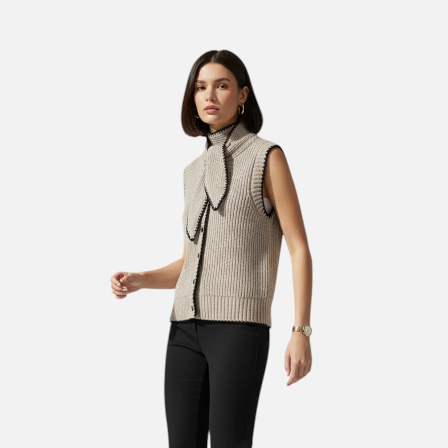 Echwear Women's Timeless Knitted Vest