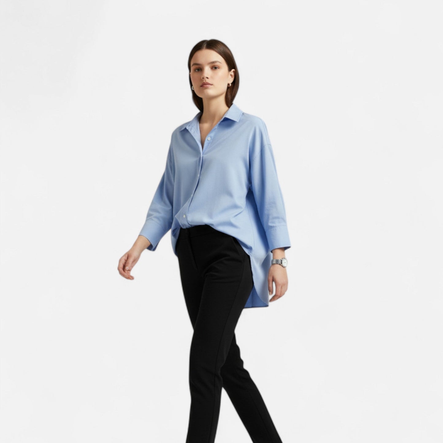 Echwear Women's Cotton Oxford Shirt