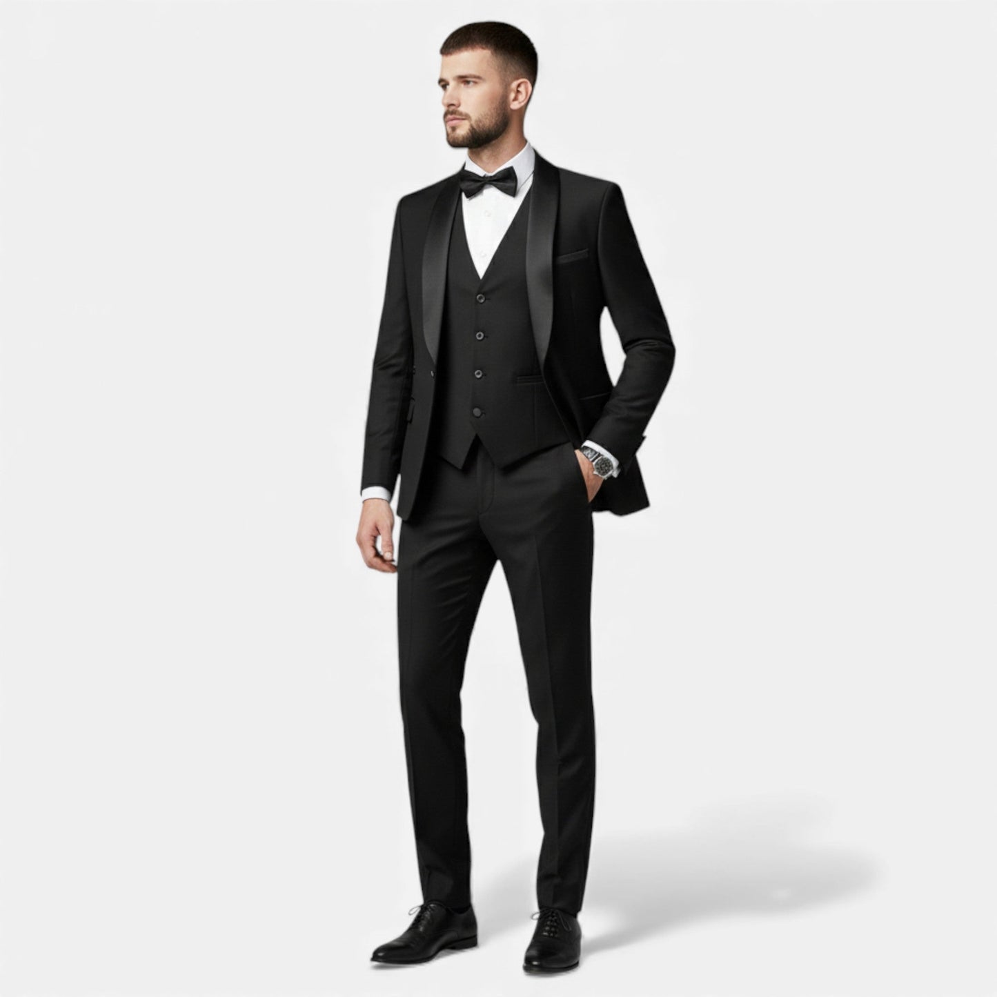 Echwear Men’s Three-Piece Wedding & Party Suit