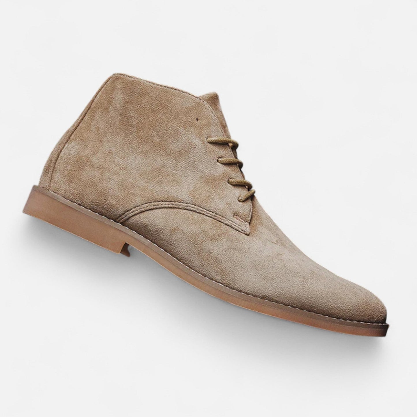 Echwear Men’s Suede Chelsea Boots — Khaki Heritage