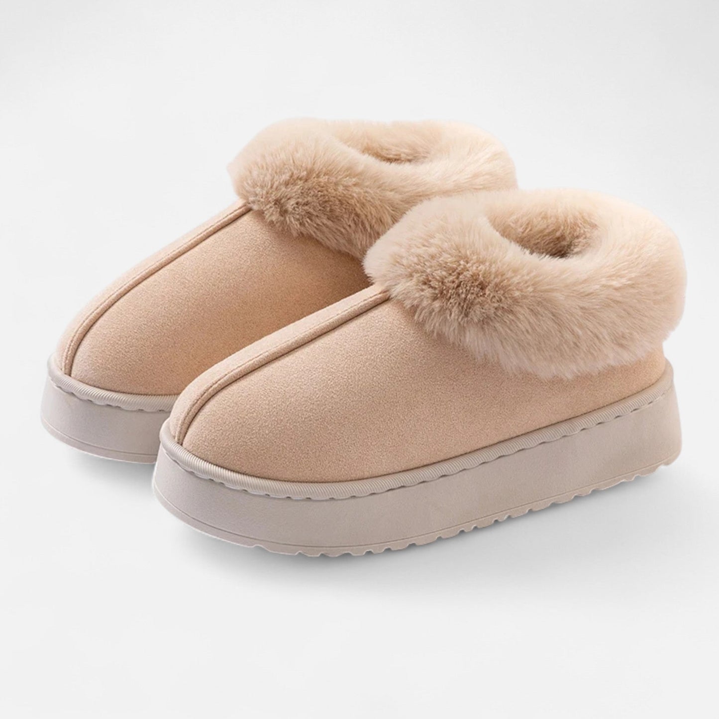 Echwear Women’s Faux Fur Winter Slippers