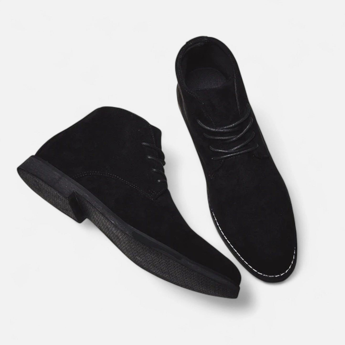 Echwear Men’s Suede Chelsea Boots — Khaki Heritage