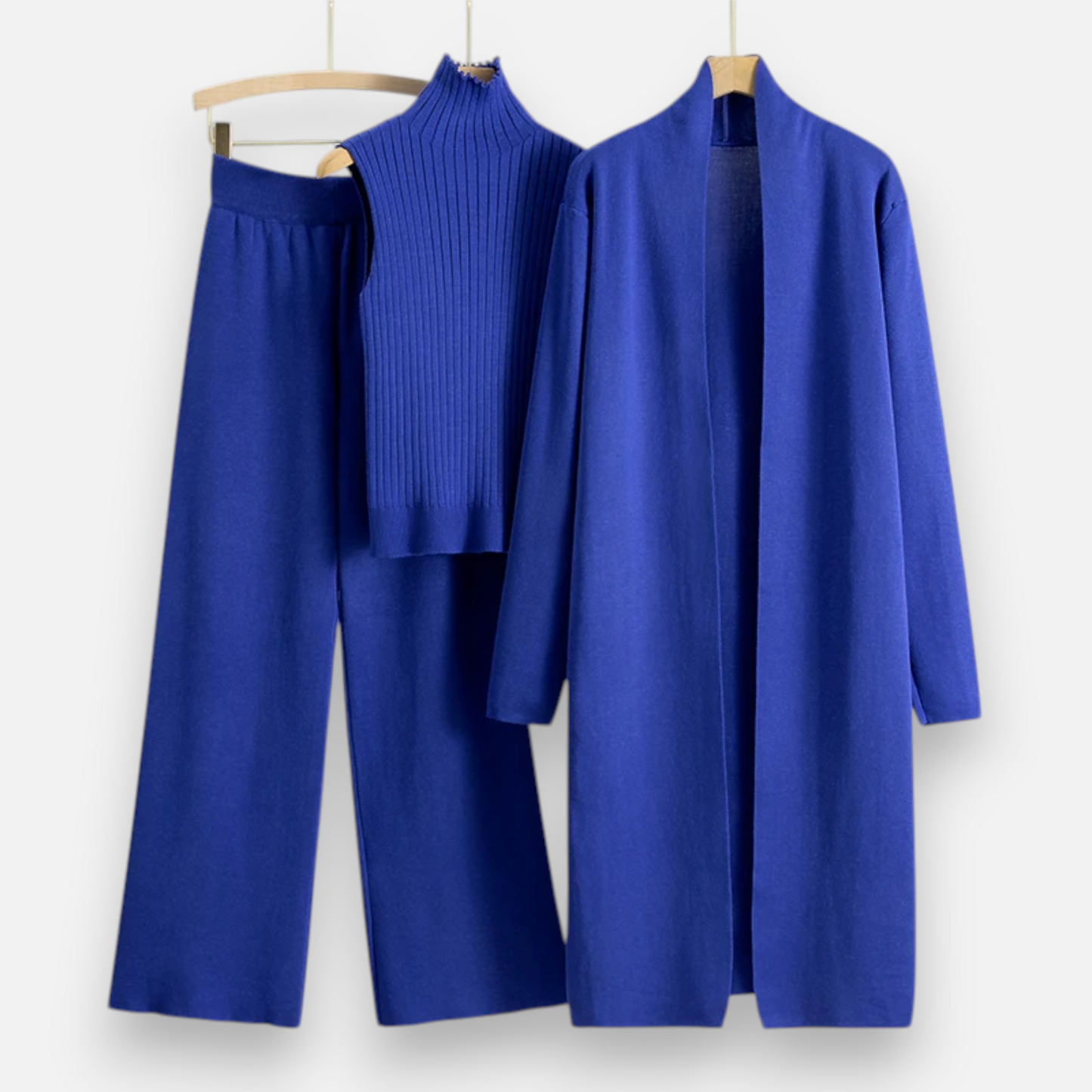 Echwear Women’s Knitted 3-Piece Cardigan Set