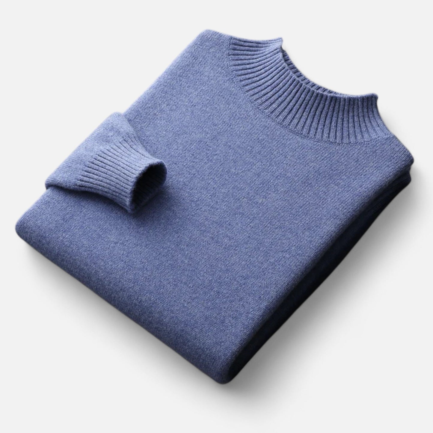Echwear Men’s Pure Wool Turtleneck Sweater