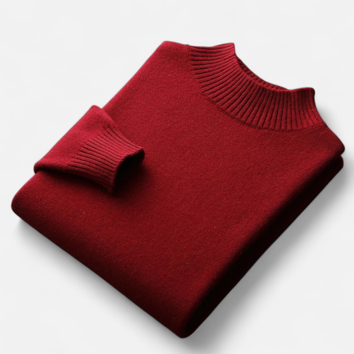 Echwear Men’s Pure Wool Turtleneck Sweater