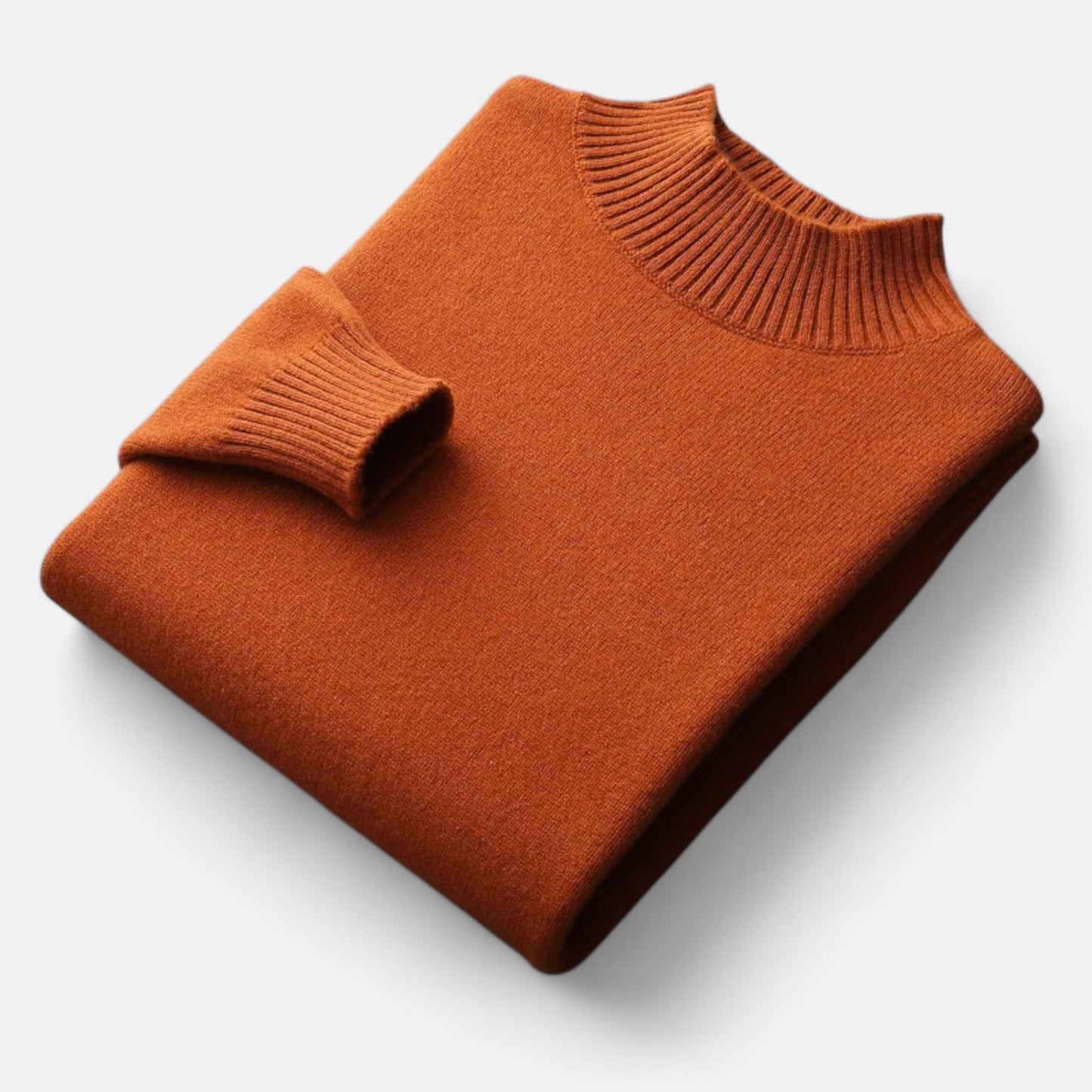 Echwear Men’s Pure Wool Turtleneck Sweater