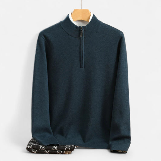 Echwear Men’s Merino Wool Half-Zip Sweater