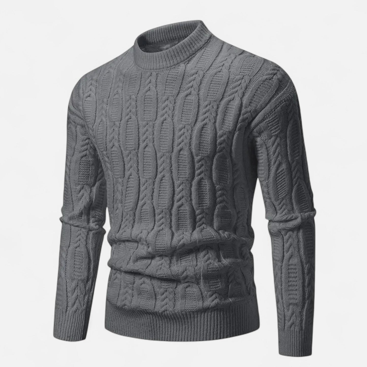 Echwear Men’s Classic Crewneck Knit Sweater