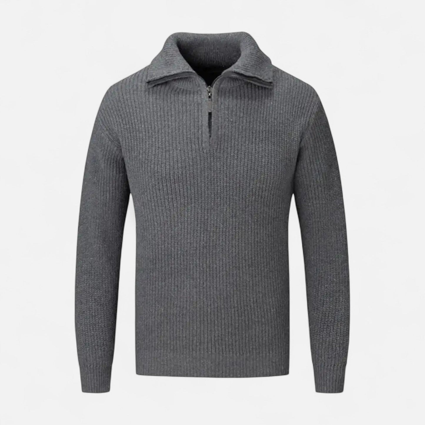 Echwear Men’s Wool-Blend Half-Zip Sweater