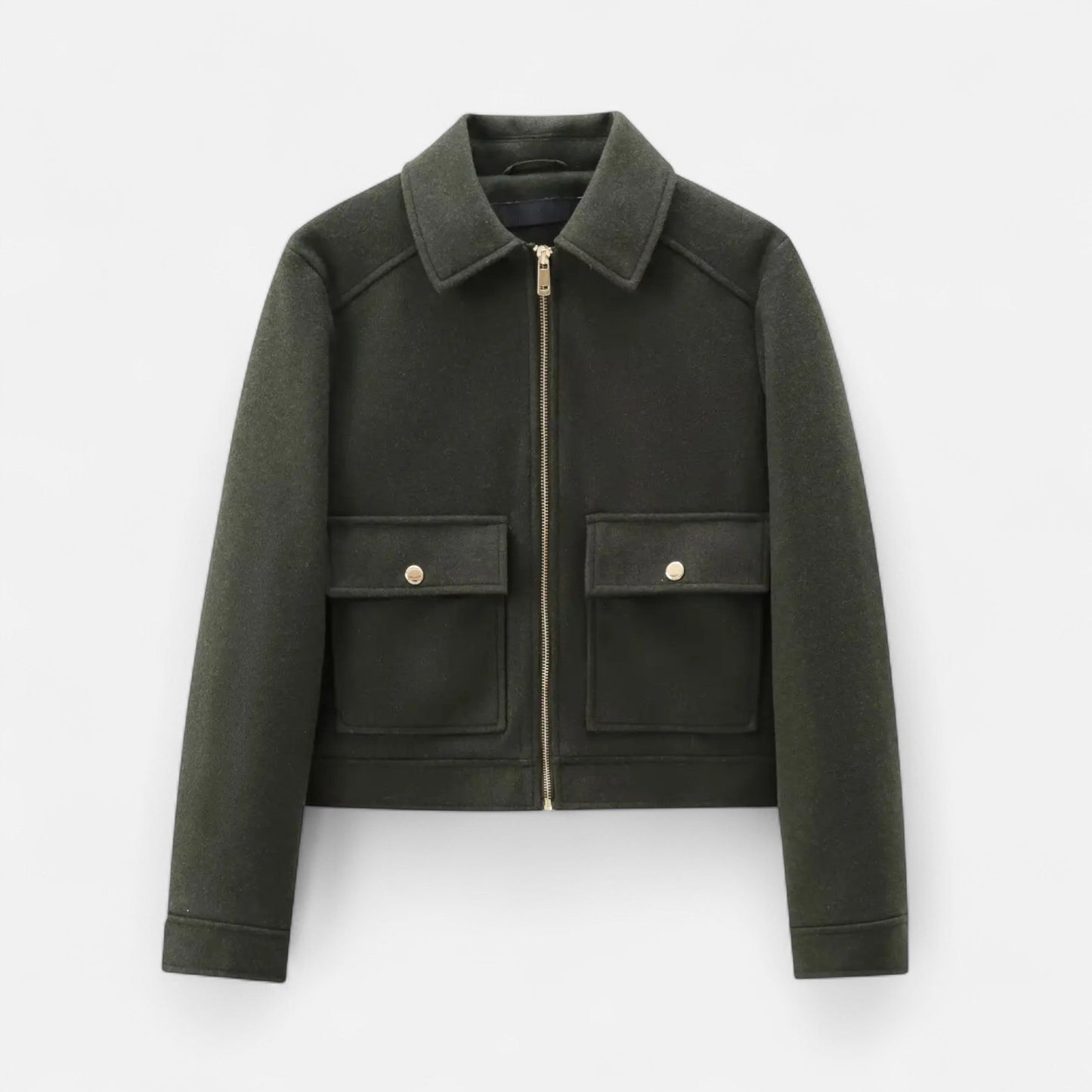 Echwear Women’s Elegant Winter Zip Jacket