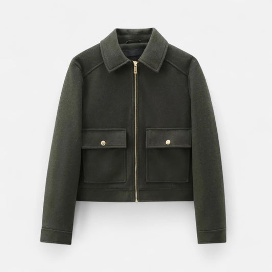 Echwear Women’s Elegant Winter Zip Jacket