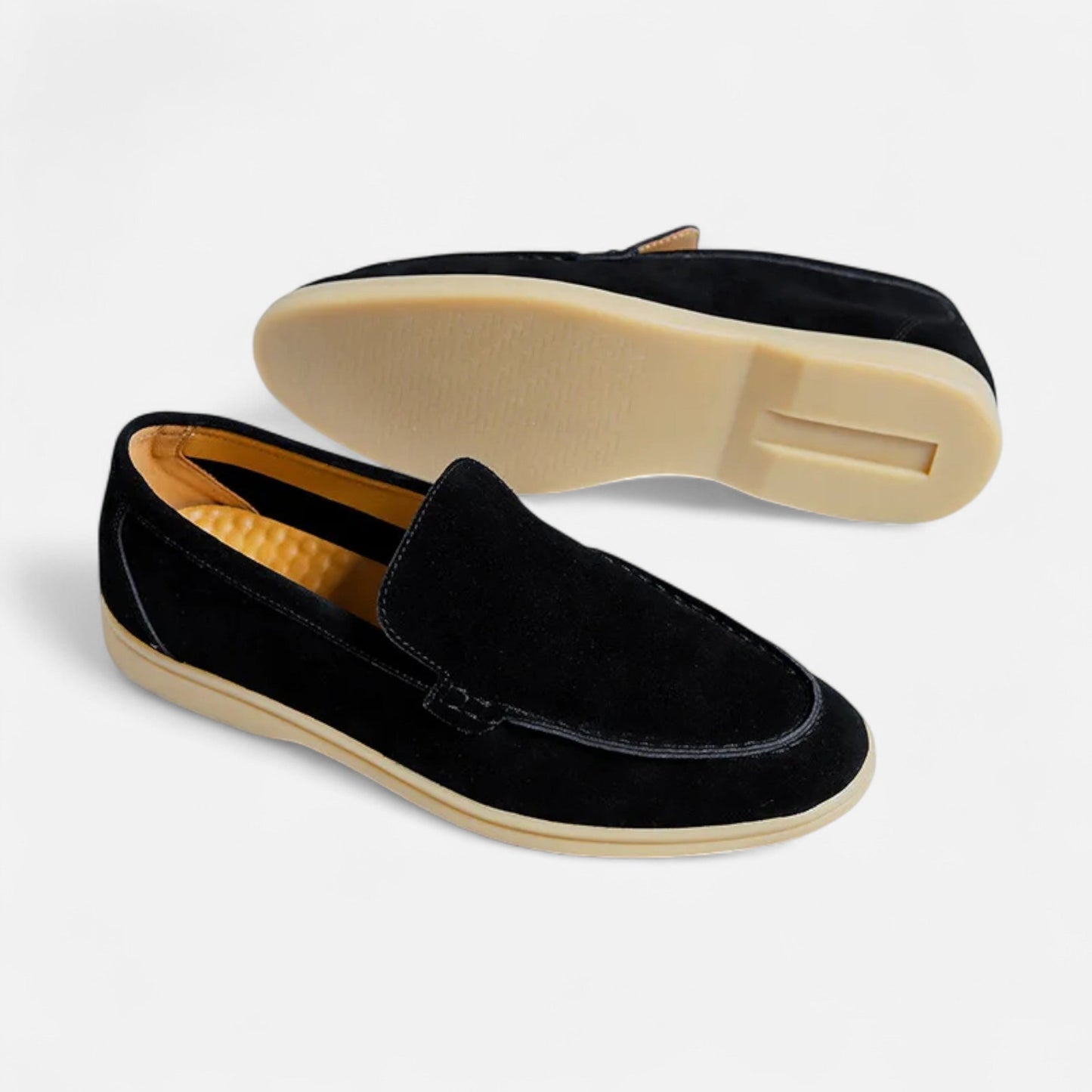 Echwear Men’s Suede Loafers | Classic Slip-On Elegance