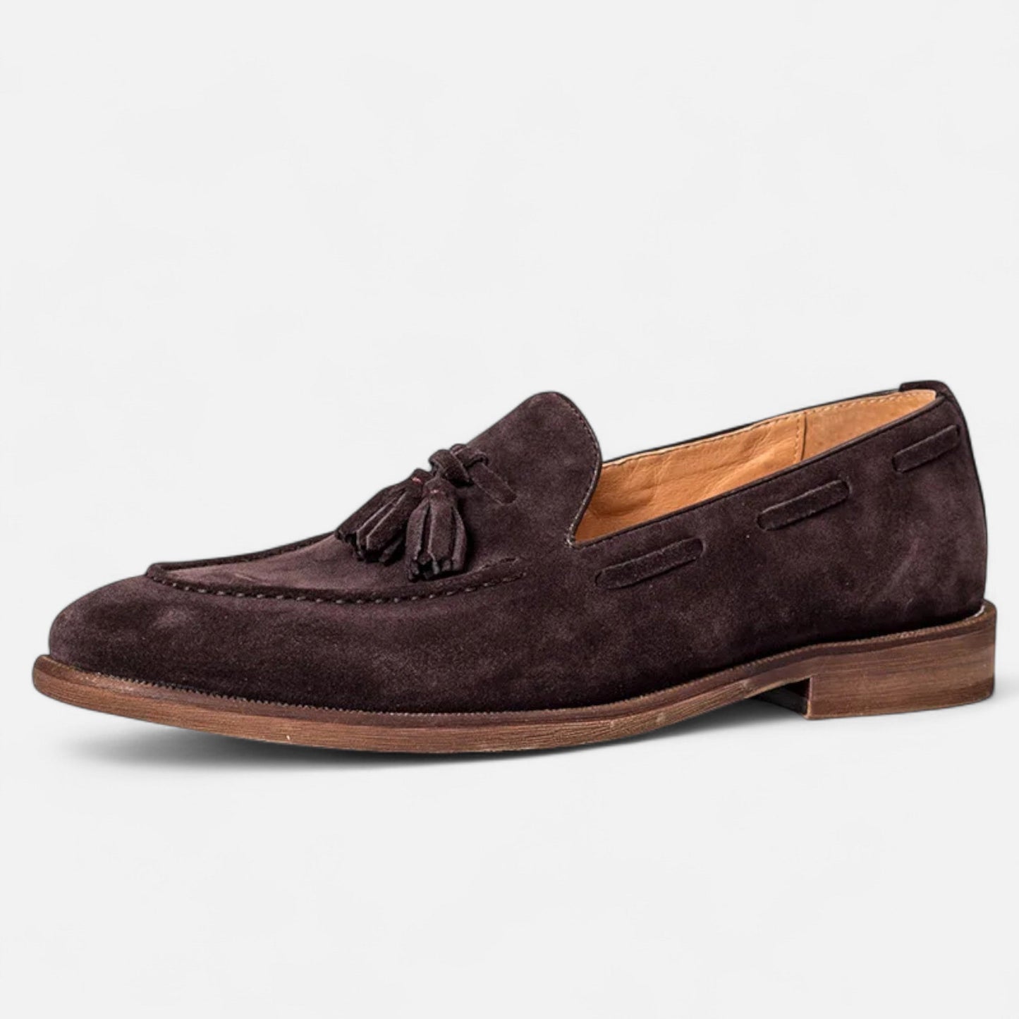 Echwear Men’s Nubuck Leather Loafers | Classic British Style