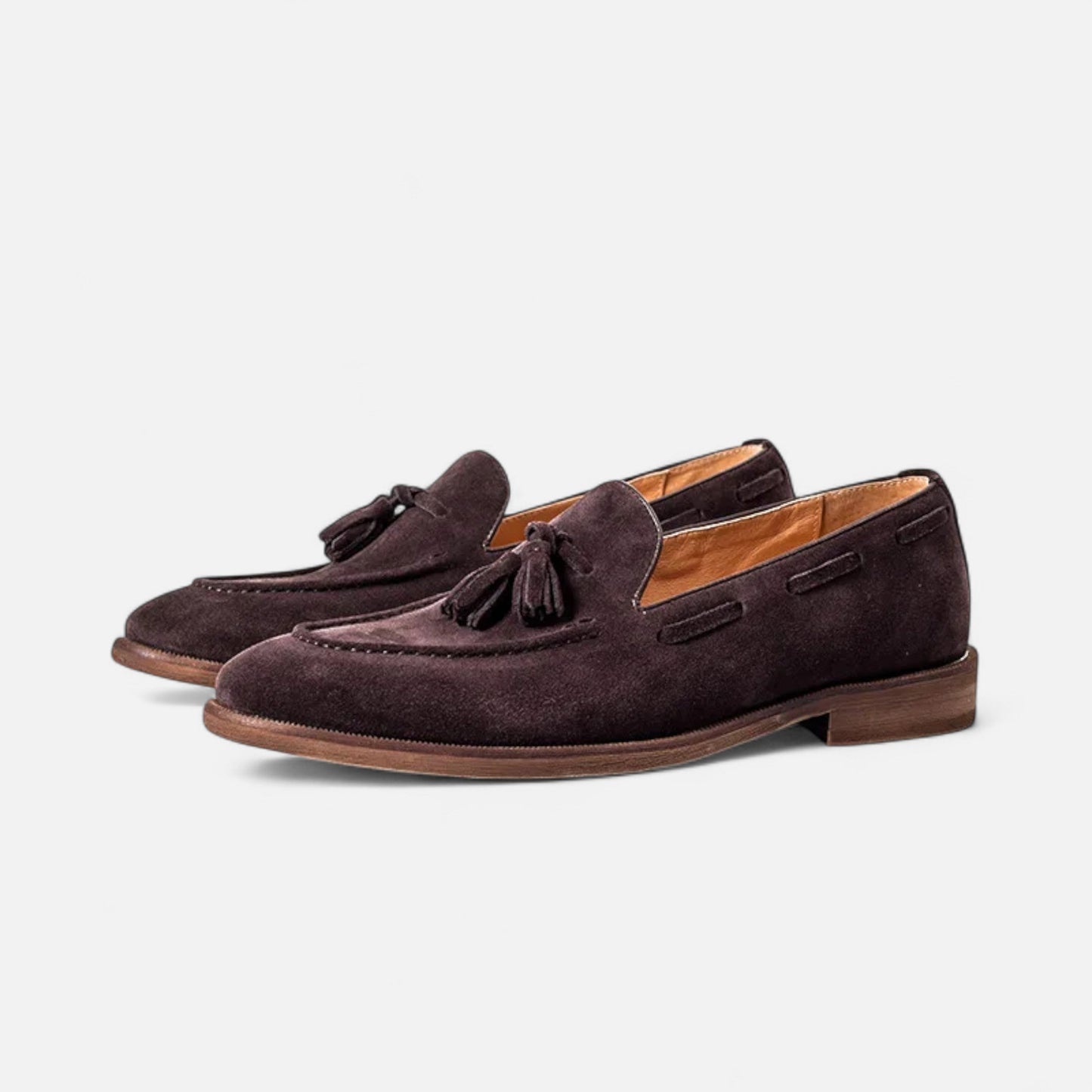 Echwear Men’s Nubuck Leather Loafers | Classic British Style