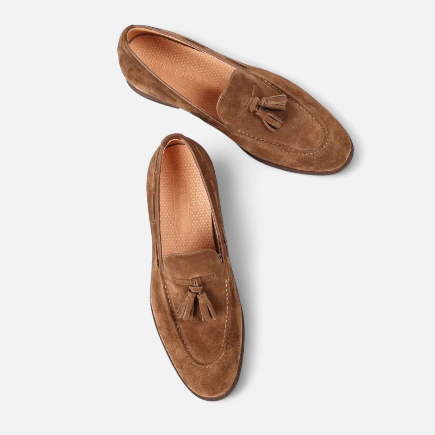 Echwear Men’s Nubuck Leather Loafers | Classic British Style