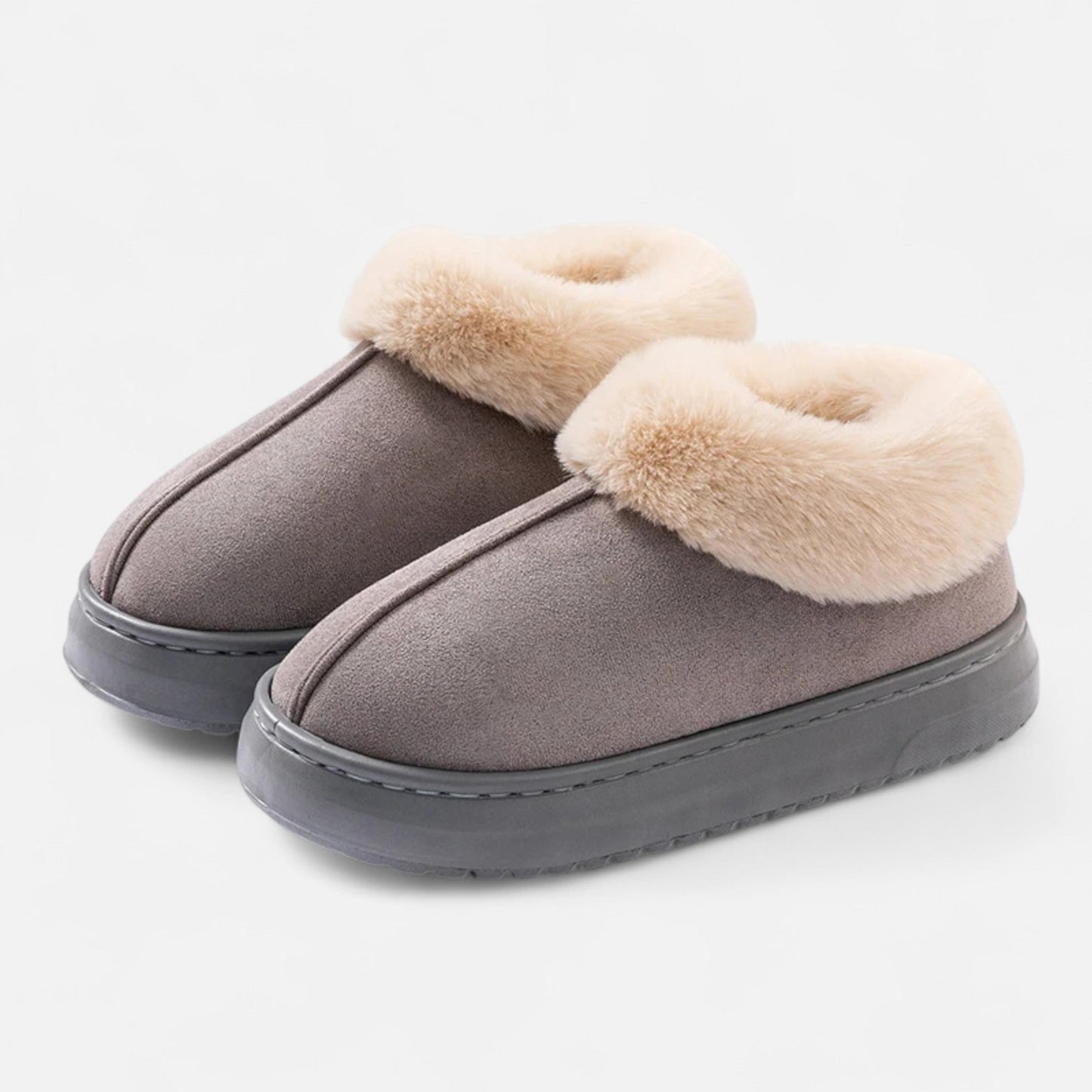 Echwear Women’s Faux Fur Winter Slippers
