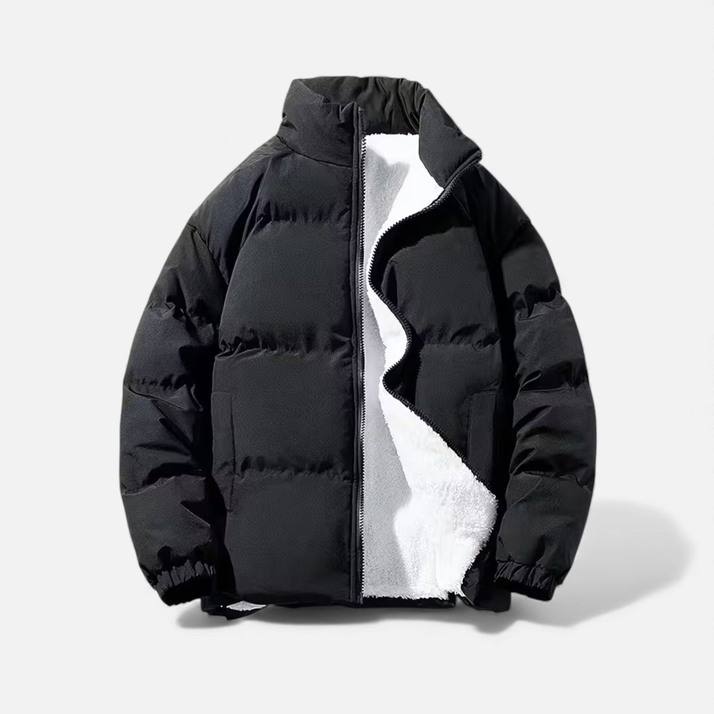 Echwear Men’s Plush Puffer Jacket for Autumn/Winter