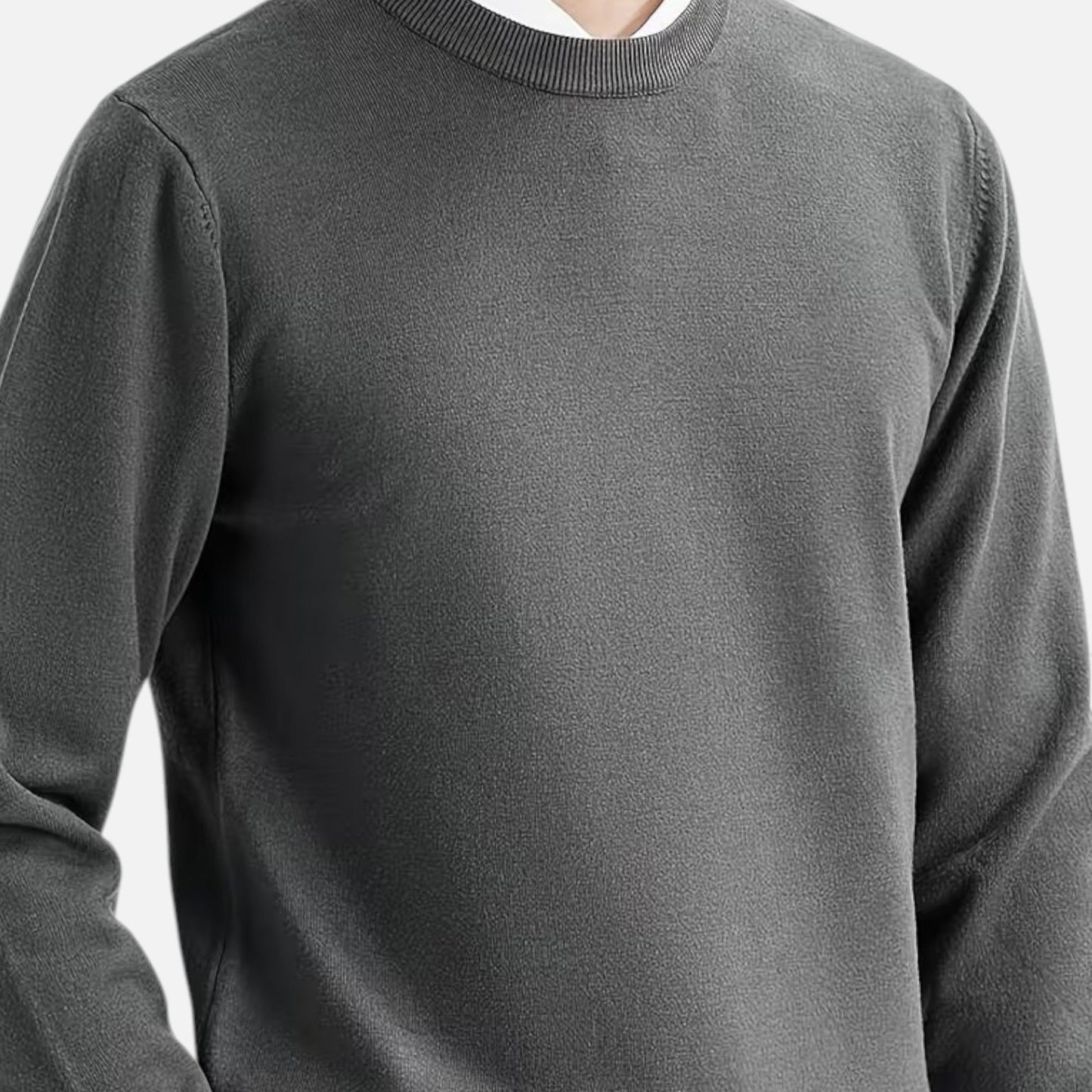 Echwear Men’s Crew Neck Knit Sweater