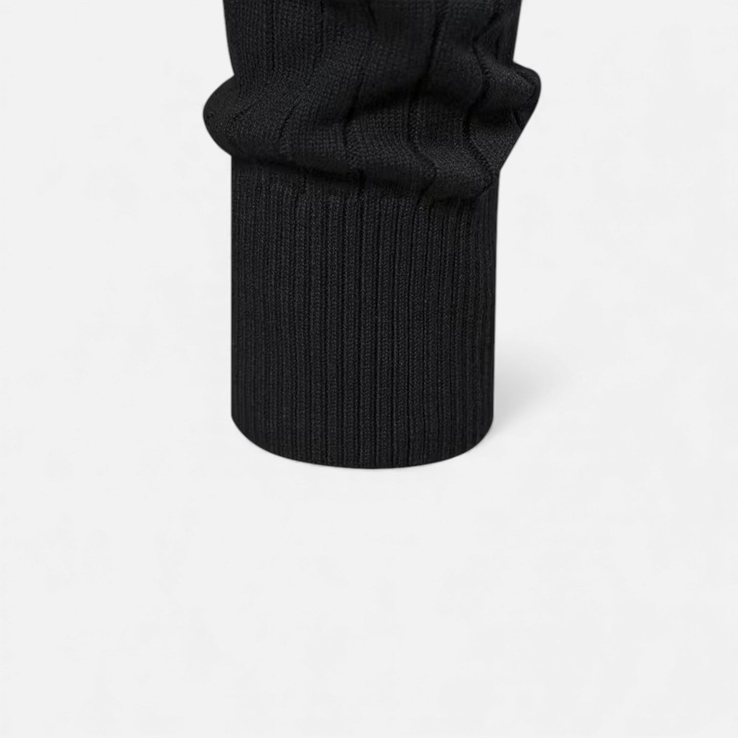 Echwear Men’s Warm Minimalist Zippered Knit Sweater