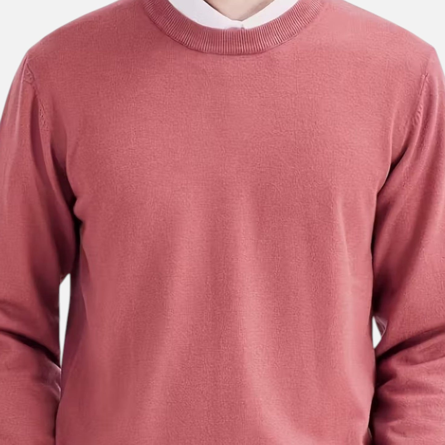 Echwear Men’s Crew Neck Knit Sweater