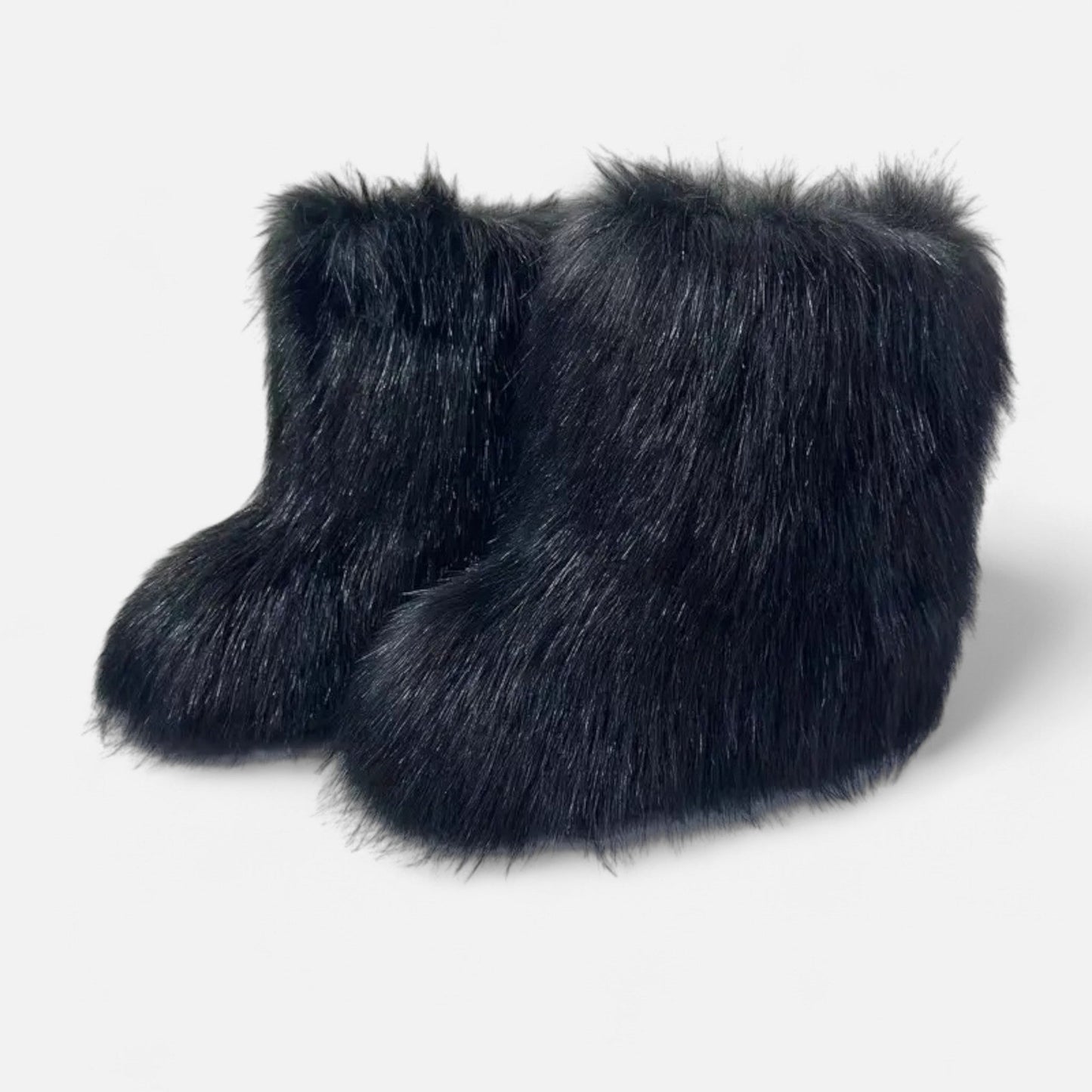Echwear Women’s Faux Fur Boots – Winter Luxe Comfort