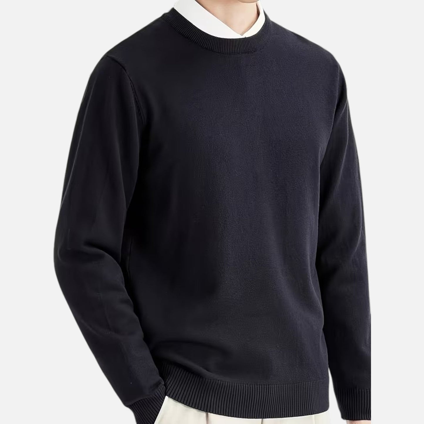 Echwear Men’s Crew Neck Knit Sweater