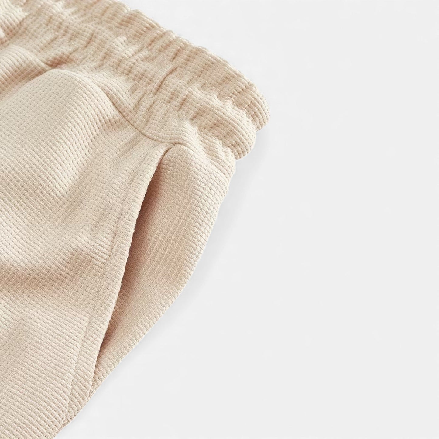 Echwear Men’s 2-Piece Waffle Knit Casual Outfit