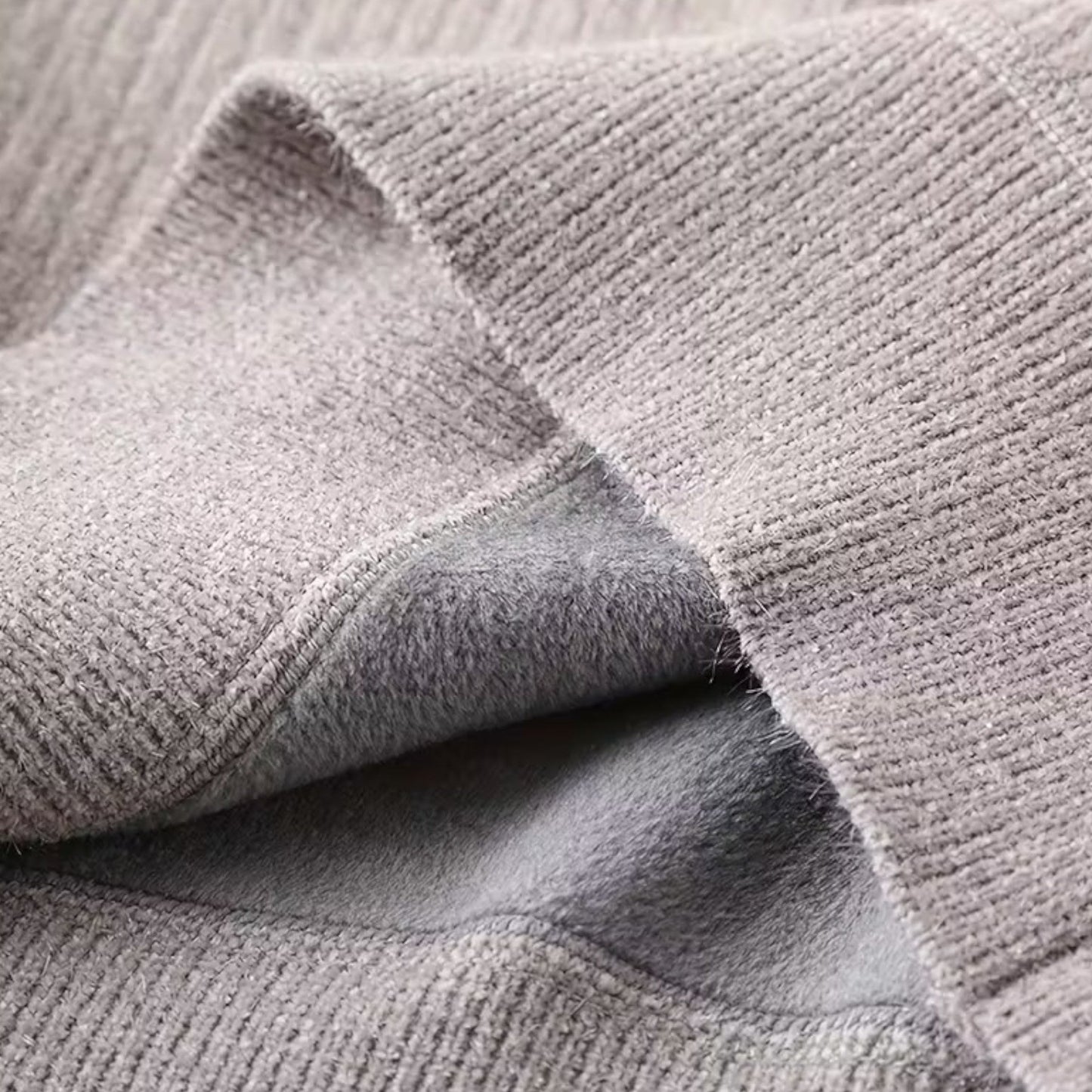 Echwear Men’s Thick Half-Zip Striped Knit Sweater