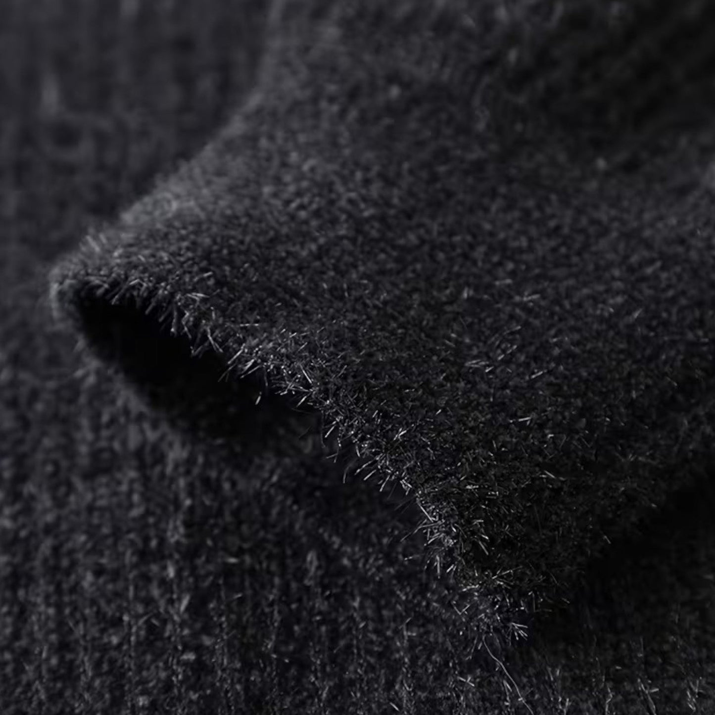 Echwear Men’s Thick Half-Zip Striped Knit Sweater