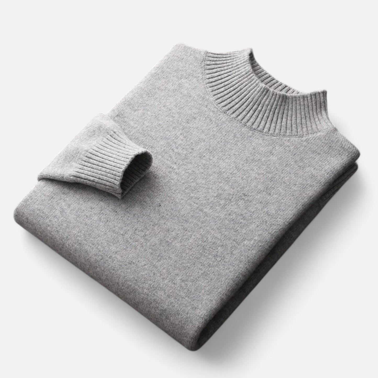 Echwear Men’s Pure Wool Turtleneck Sweater
