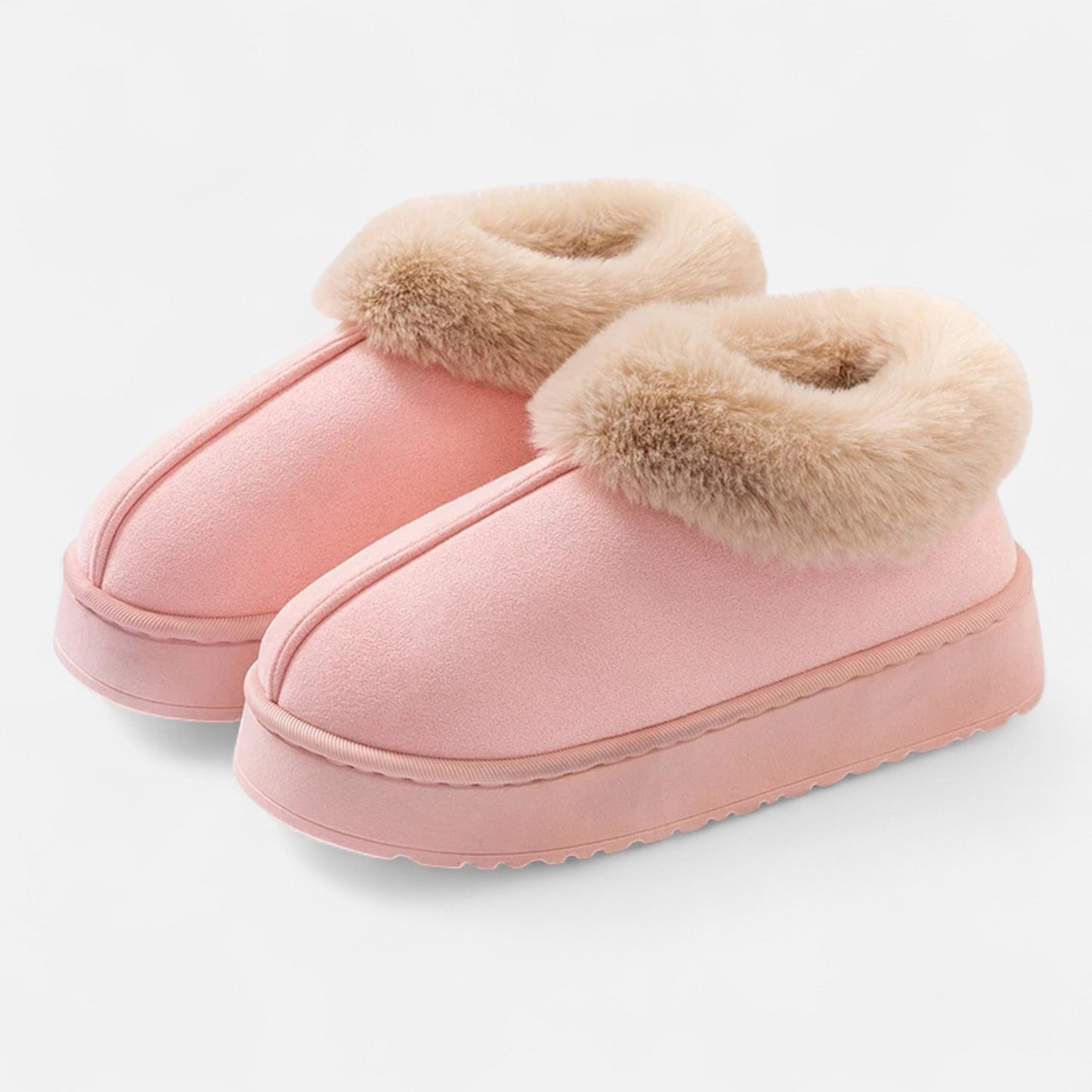 Echwear Women’s Faux Fur Winter Slippers