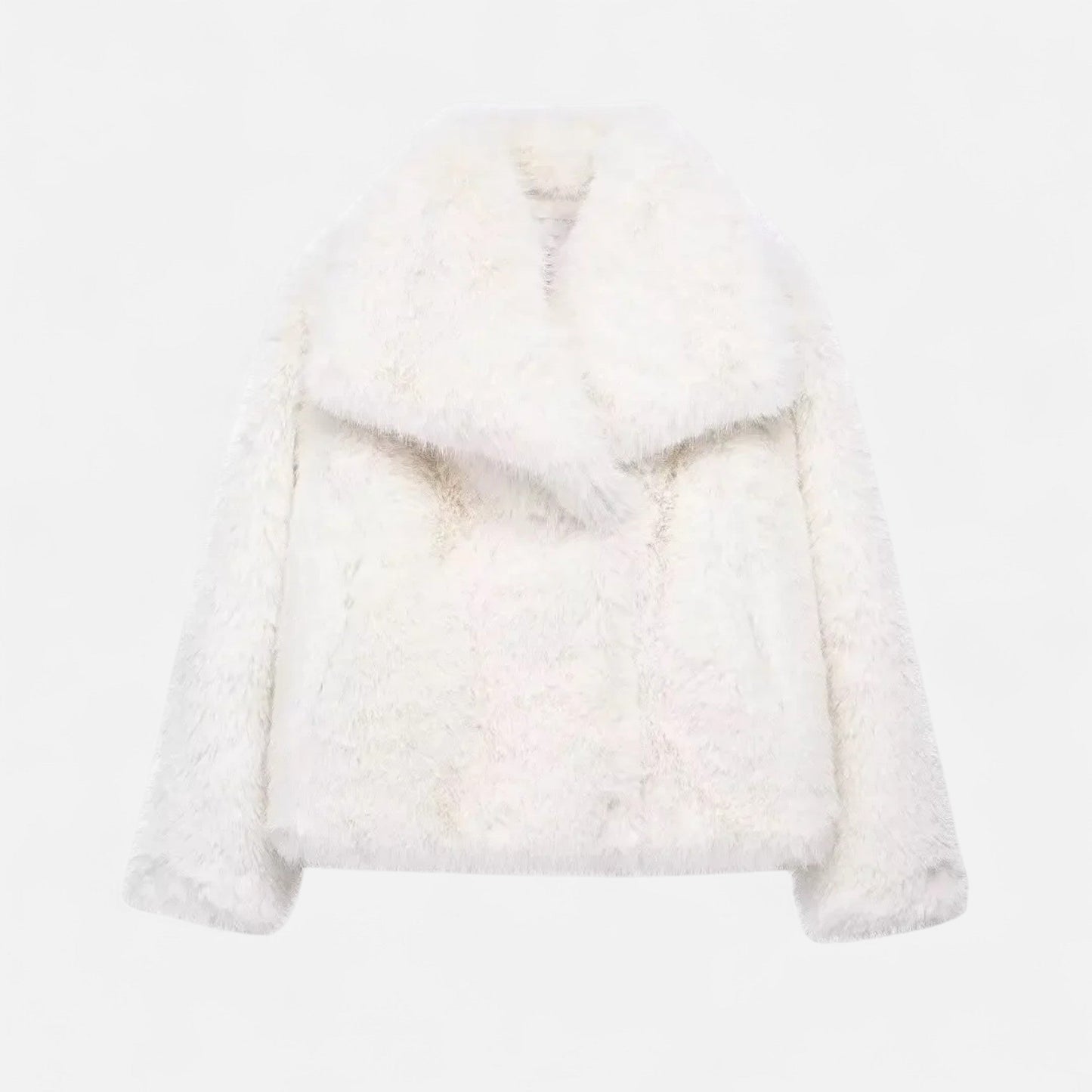 Echwear Women’s Plush Faux Fur Winter Coat